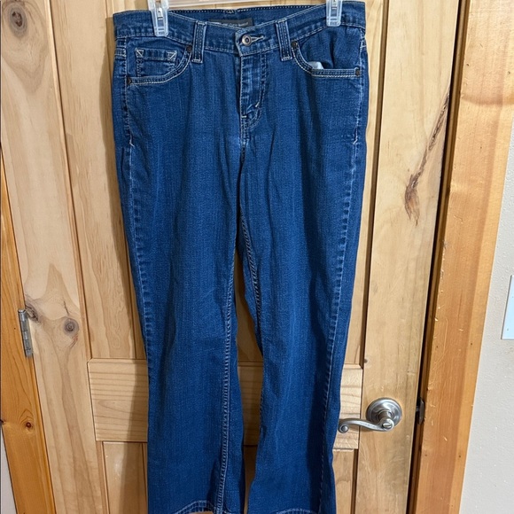 Levi’s 529 Curvy Bootcut Classic Blue Denim Jeans - Picture 1 of 5
